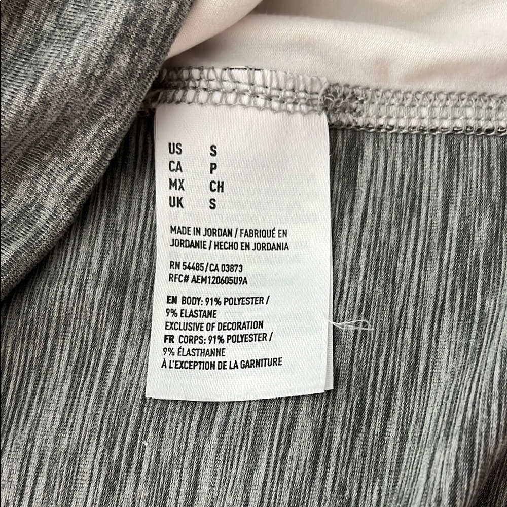 American Eagle Men's Gray Polo Shirt - Picture 3 of 4